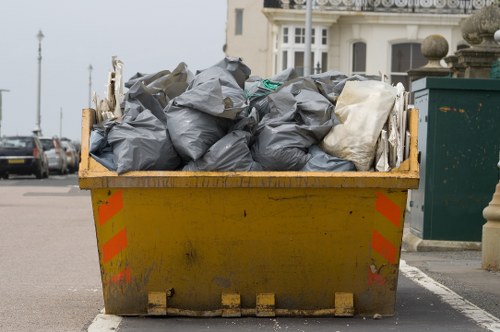 Types of commercial waste managed in Woolwich
