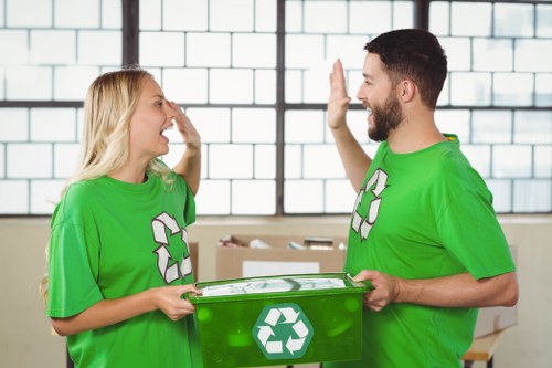 Eco-friendly home clearance activities in Woolwich